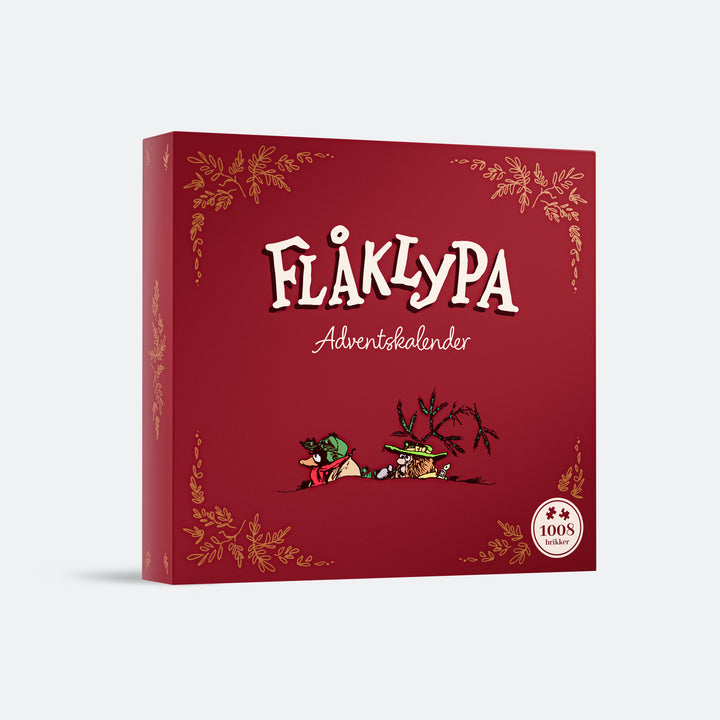 Flåklypa Puslespill Julekalender
