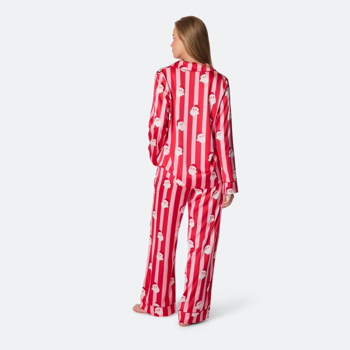 Stripete Sateng Julepysj Dame