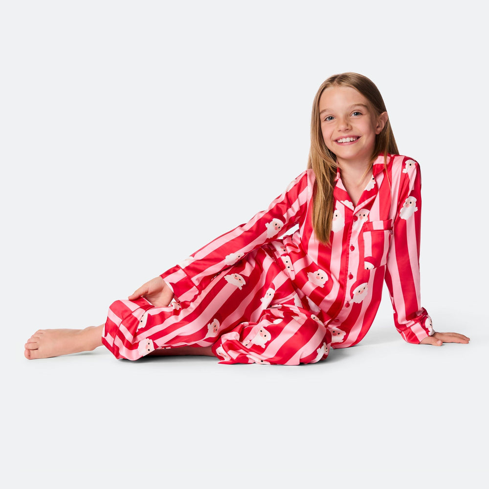 Stripete Sateng Julepysj Barn