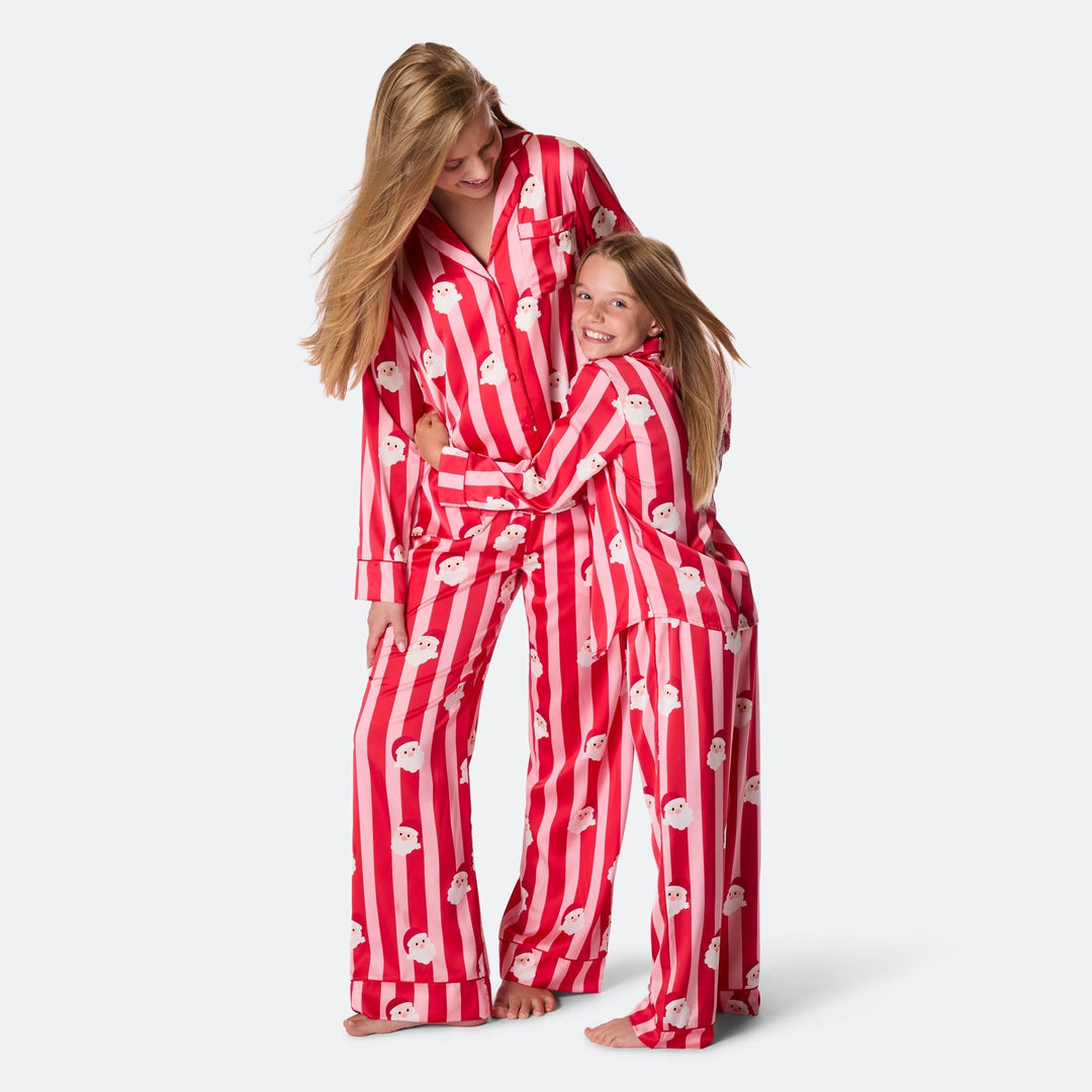 Stripete Sateng Julepysj Dame