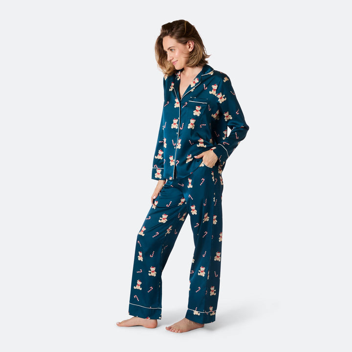 Teddybjørn Sateng Julepysj Dame