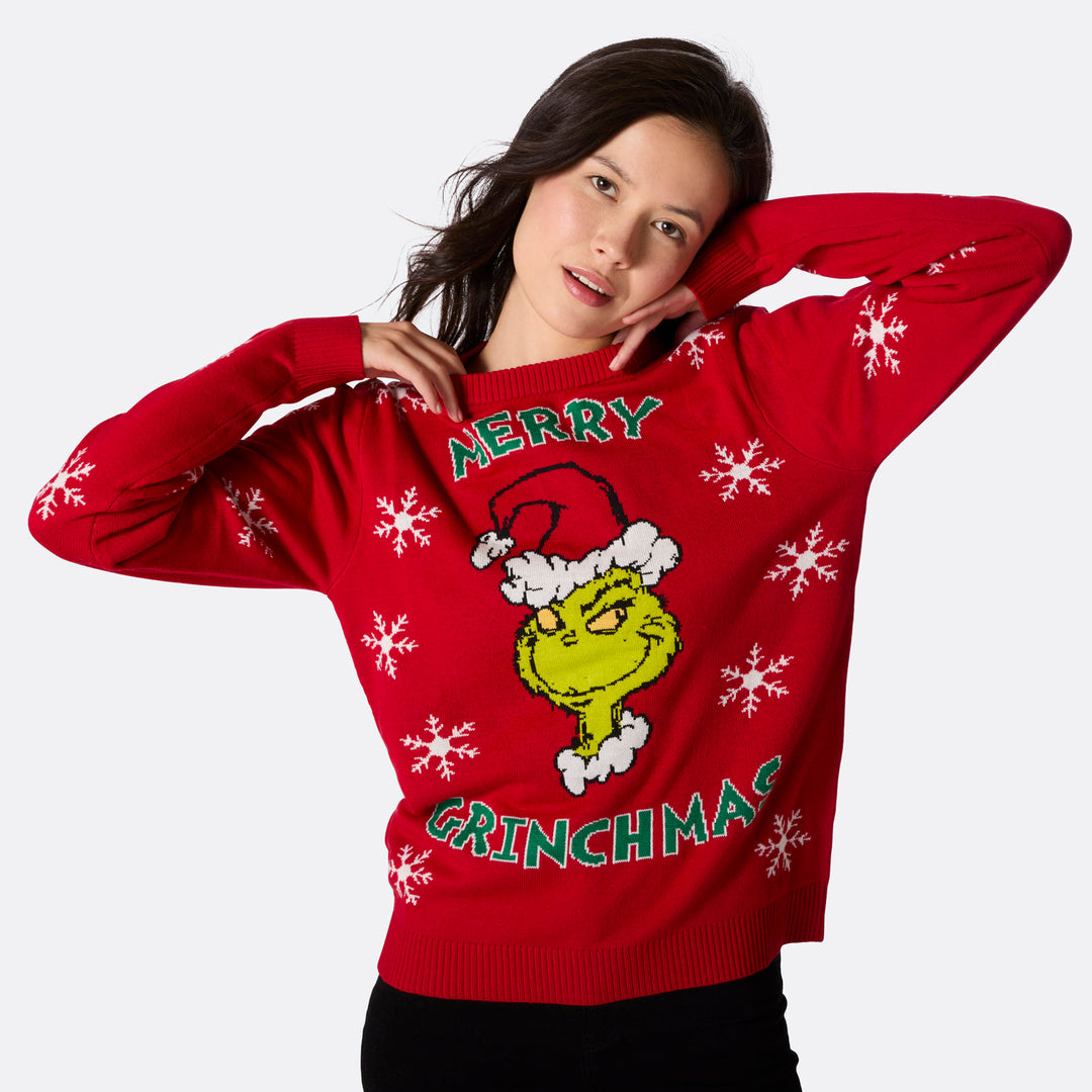 Merry Grinchmas Julegenser Dame