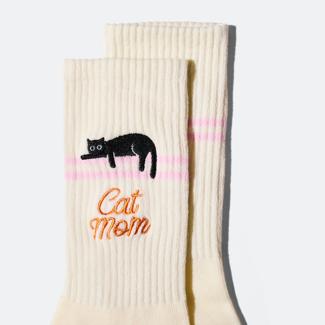 Cat Mom Tennissokker