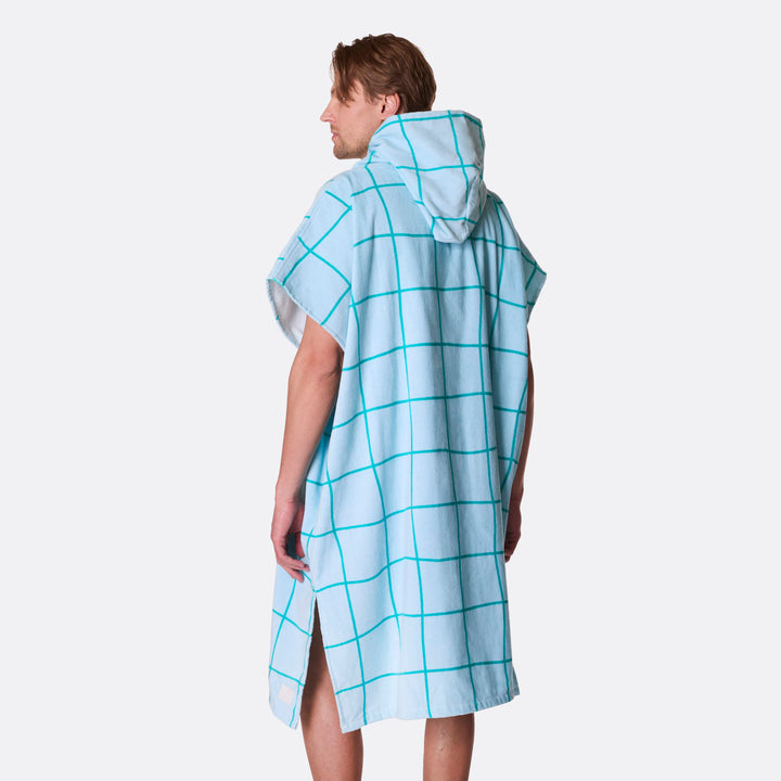 Blå Pool Badeponcho