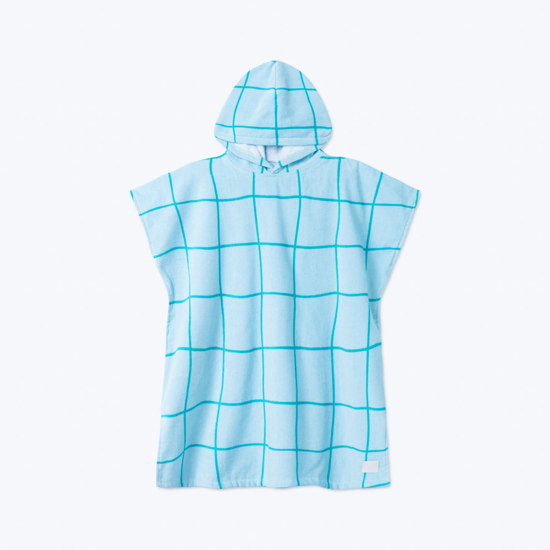 Blå Pool Badeponcho Barn