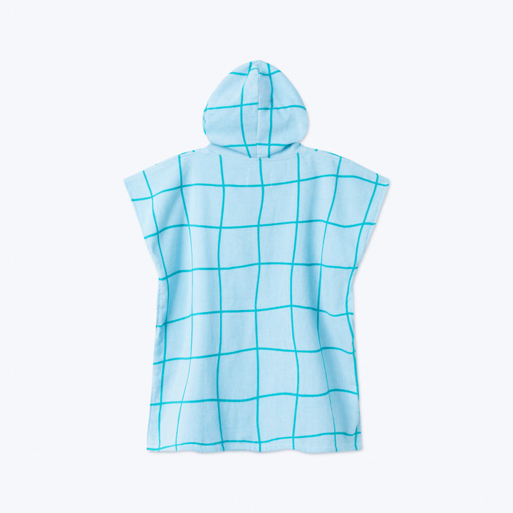 Blå Pool Badeponcho Barn