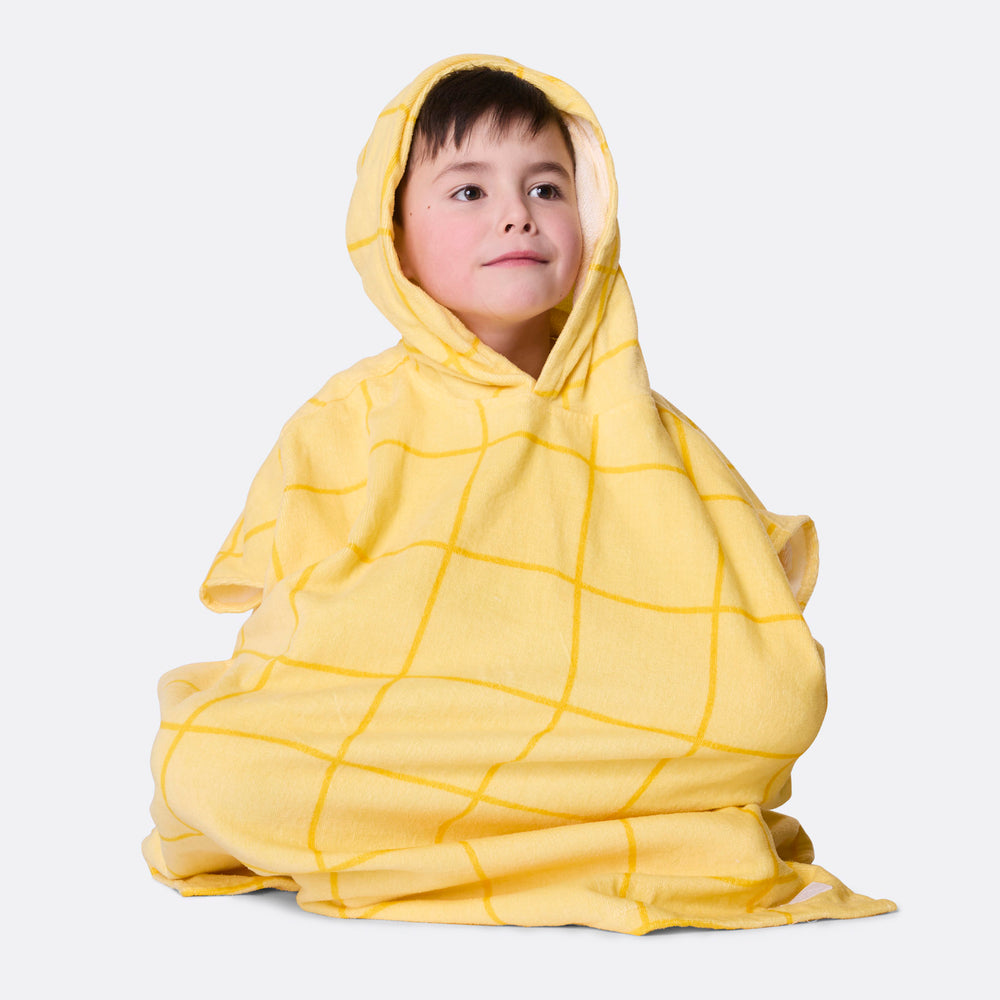 Gul Pool Badeponcho Barn