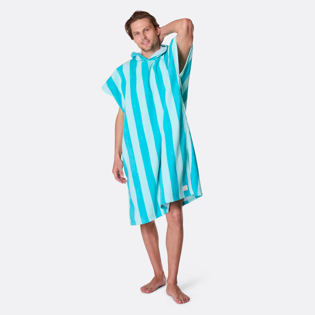 Korall Stripete Badeponcho