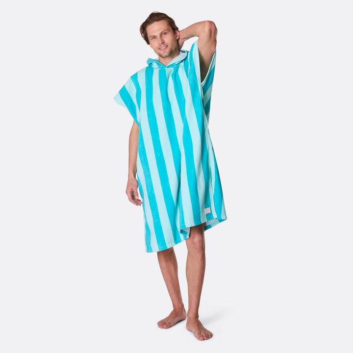Korall Stripete Badeponcho