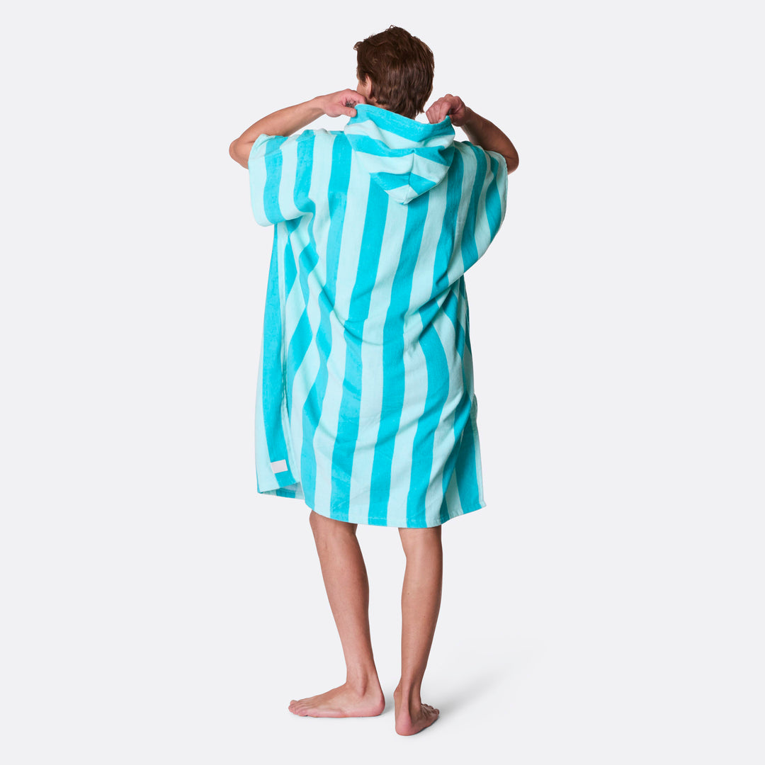 Korall Stripete Badeponcho