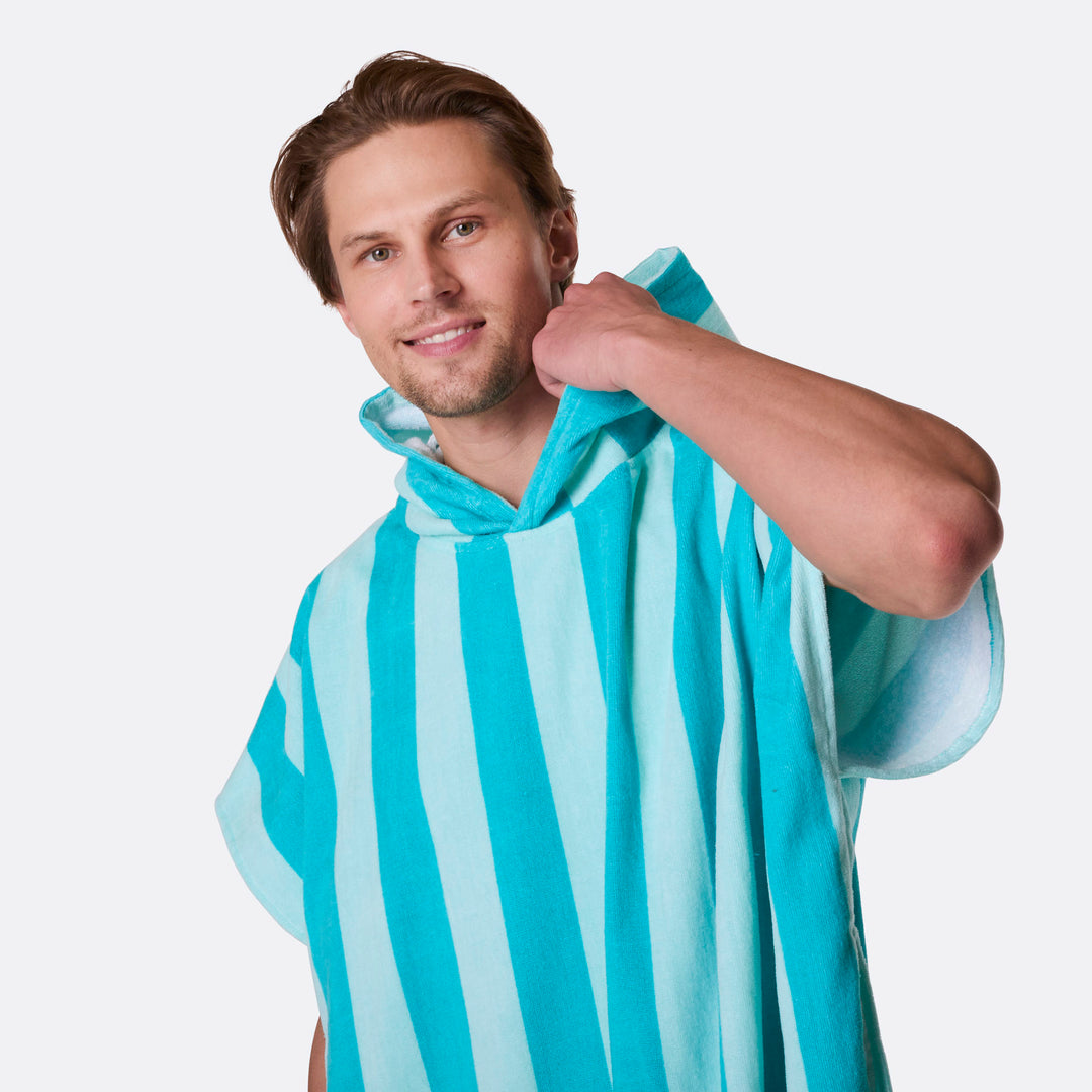 Korall Stripete Badeponcho