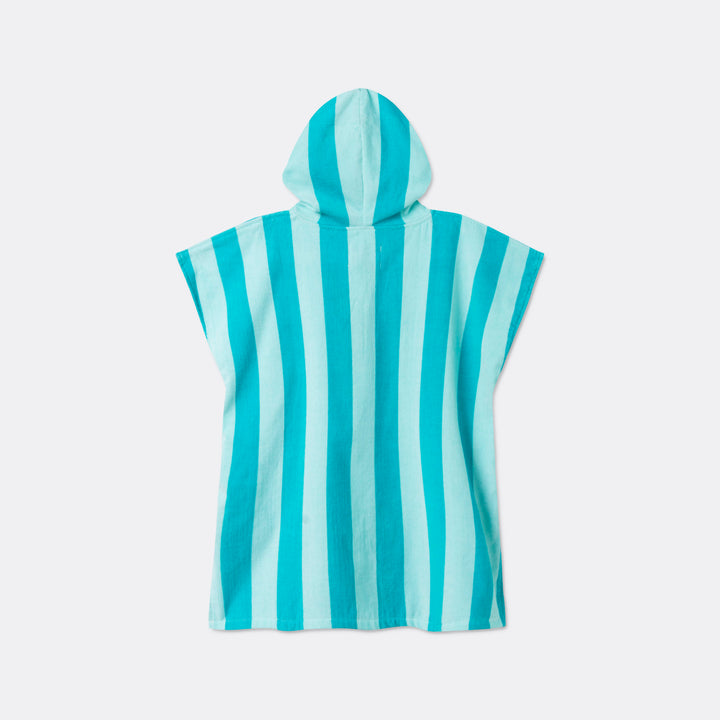 Korall Stripete Badeponcho Barn