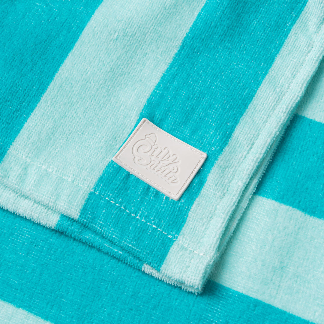 Korall Stripete Badeponcho