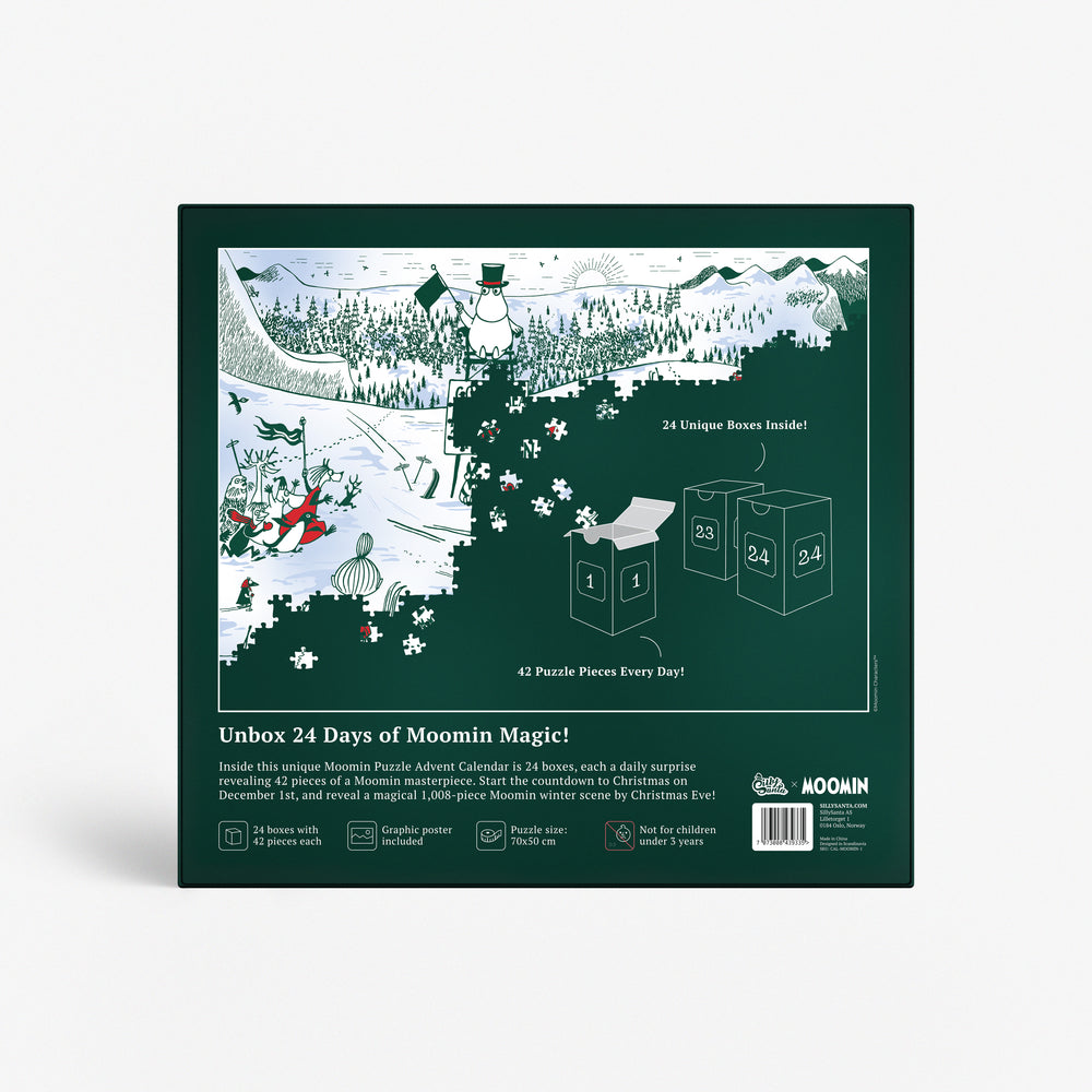 Mummi Puslespill Julekalender - 2nd Edition