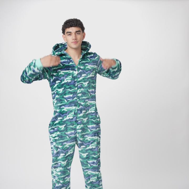 Dinosaur Onesie Herre