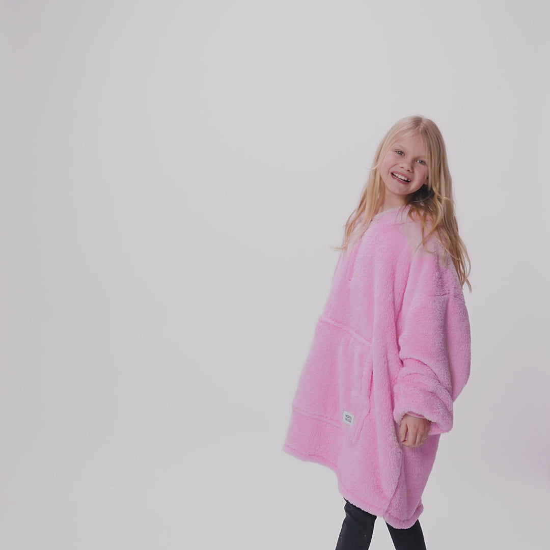 Rosa Teddy HappyHoodie Barn