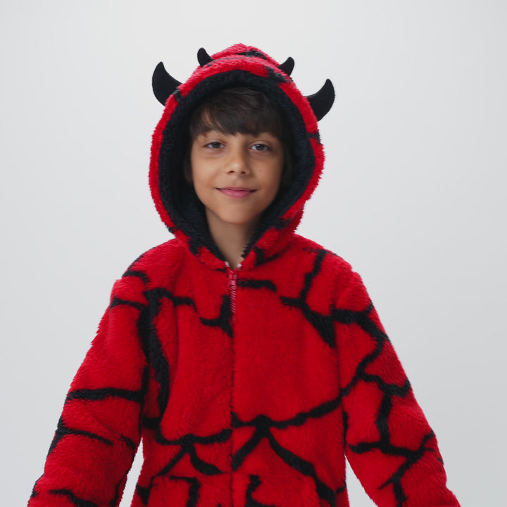 Djevel Onesie Barn
