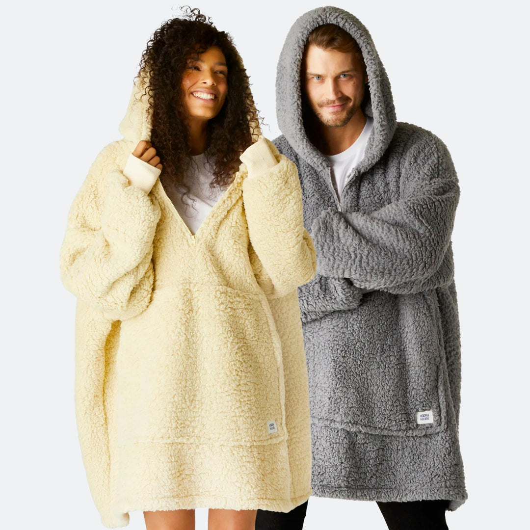 2-Pack Sherpa HappyHoodies Voksen