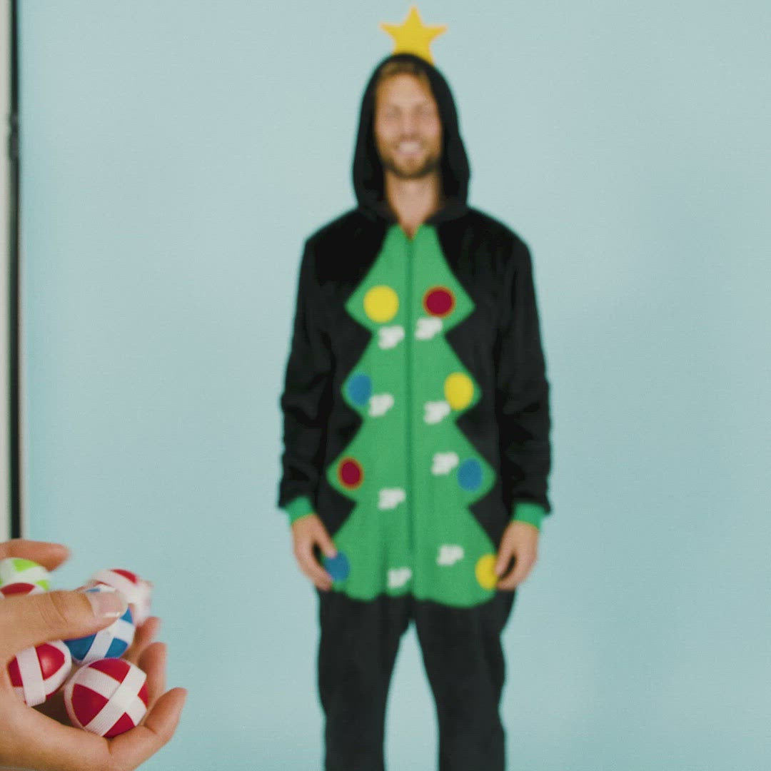 Juletre Onesie Herre