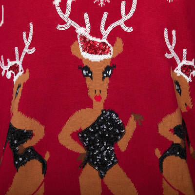 All The Jingle Ladies Julegenser Dame