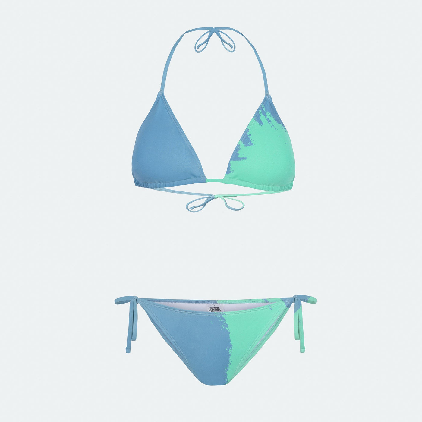 Fargeskiftende Bikini-Sett Blå/Grønn
