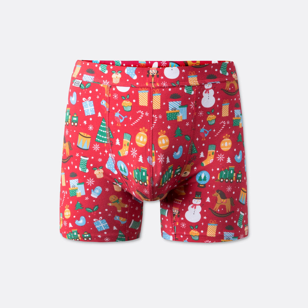 Juledrøm Rød Boxershorts