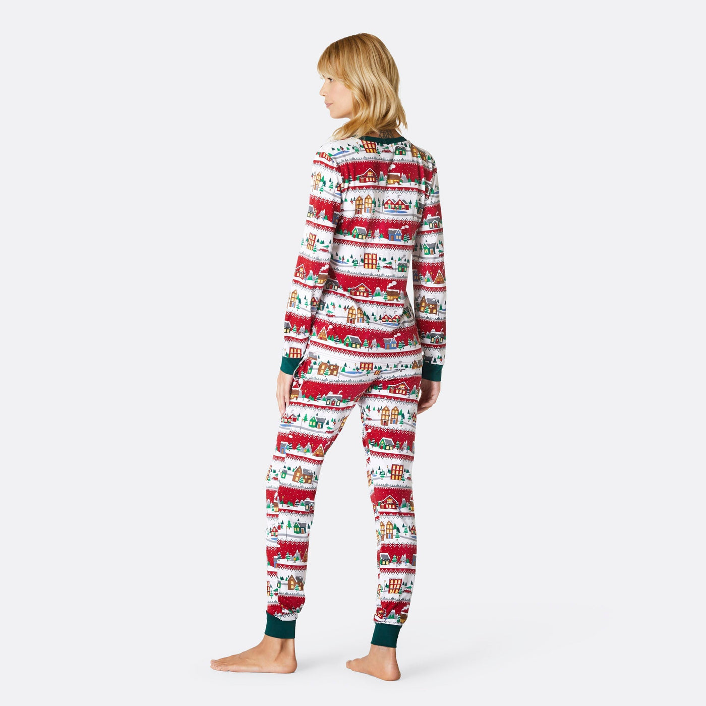 Julelandskap Julepysj Dame
