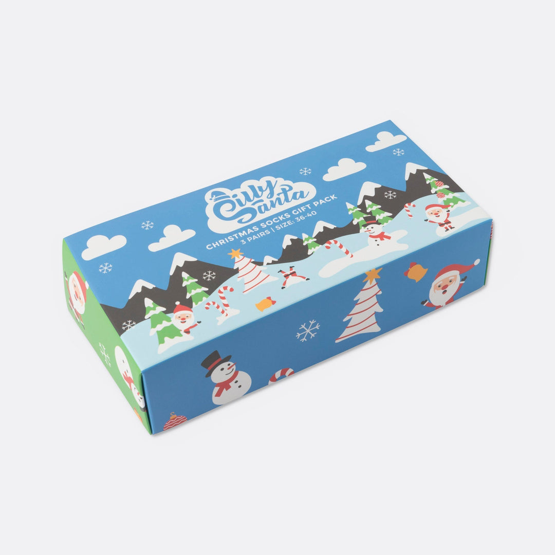 Julesokker Gaveeske Barn (3-Pack)