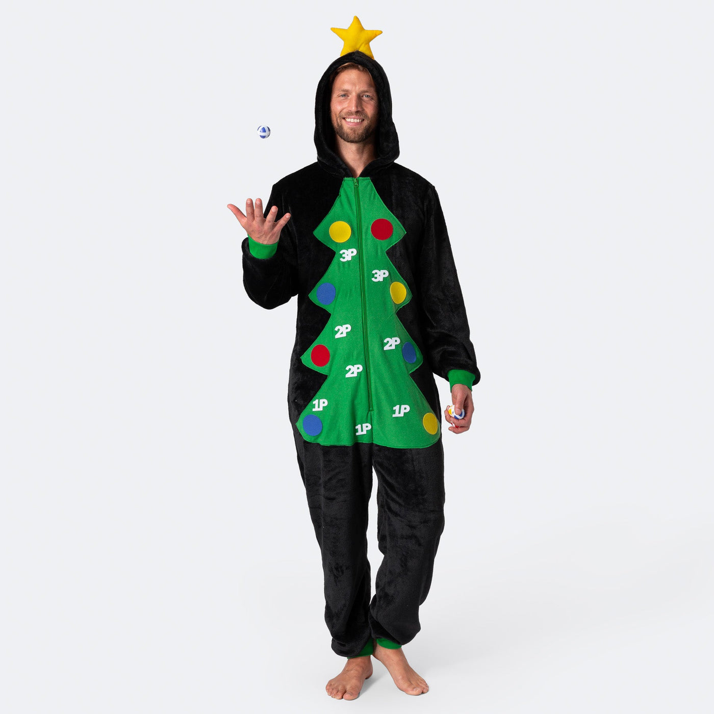 Juletre Onesie Herre