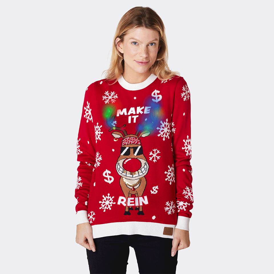 Make It Rein Julegenser Dame - SillySanta
