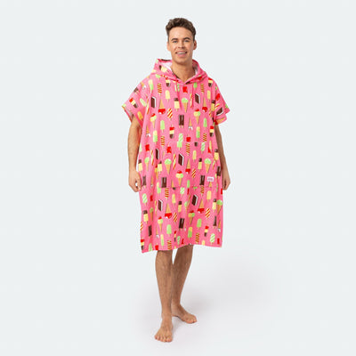 Rosa Is Badeponcho