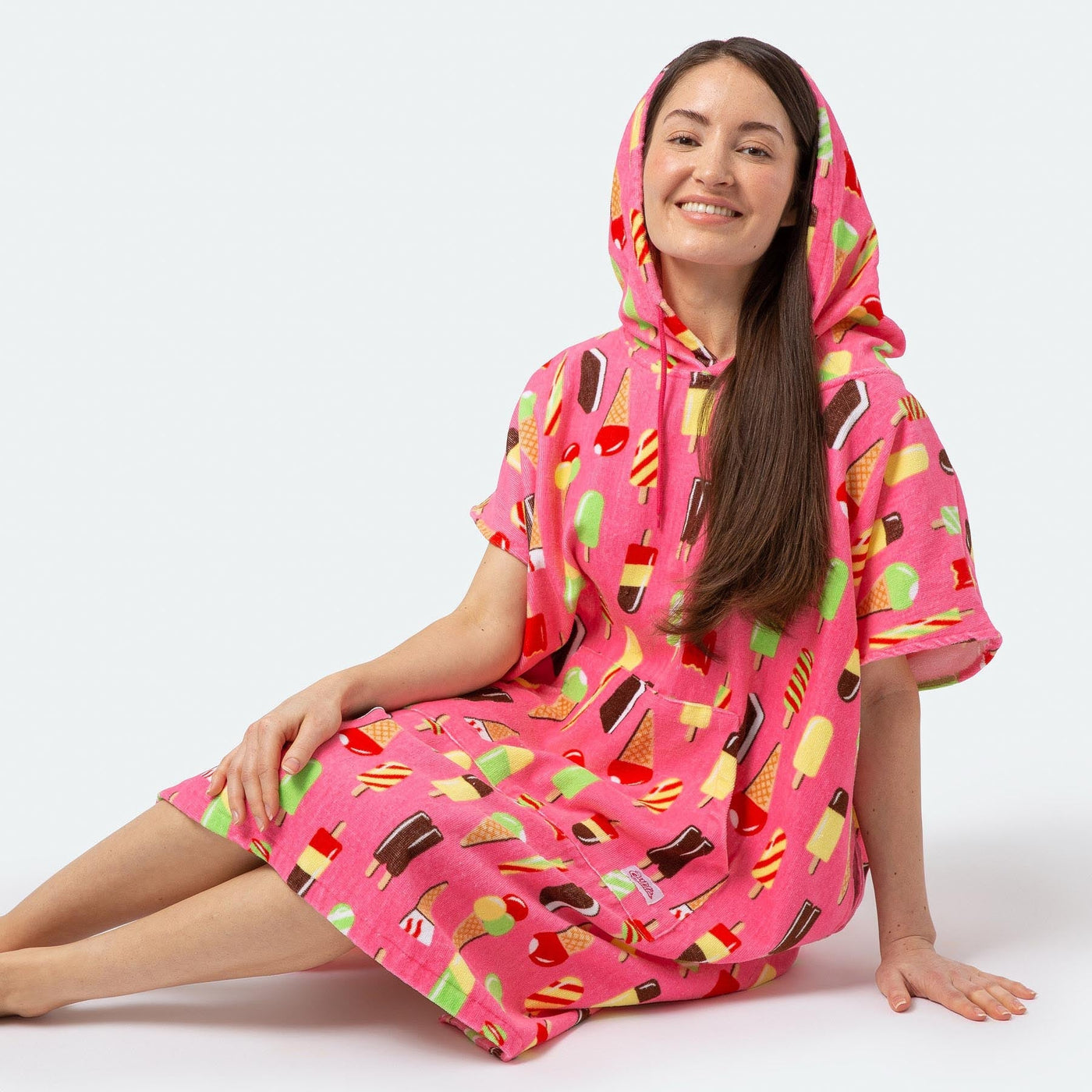 Rosa Is Badeponcho