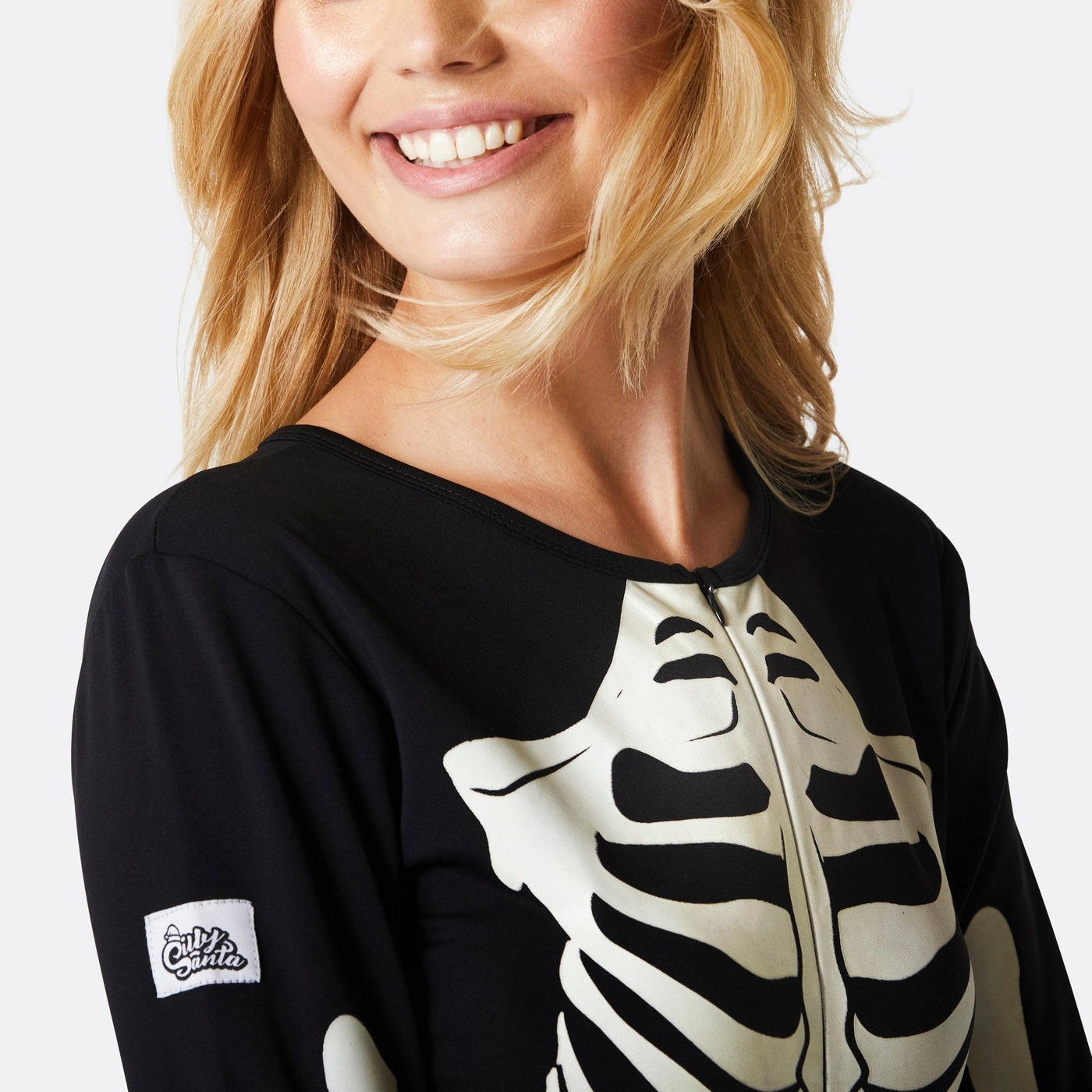 Skjelett Bodysuit Dame