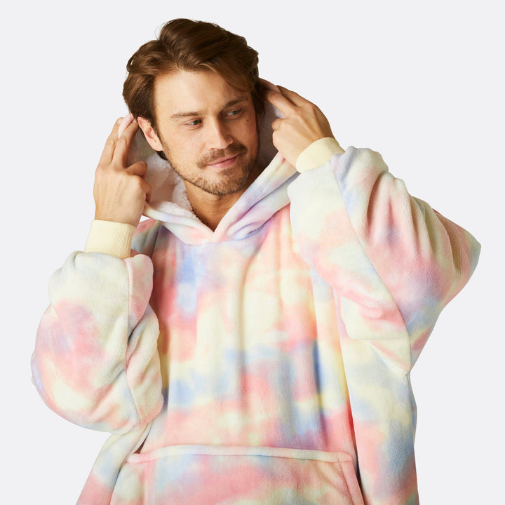 Tie Dye Pastell HappyHoodie