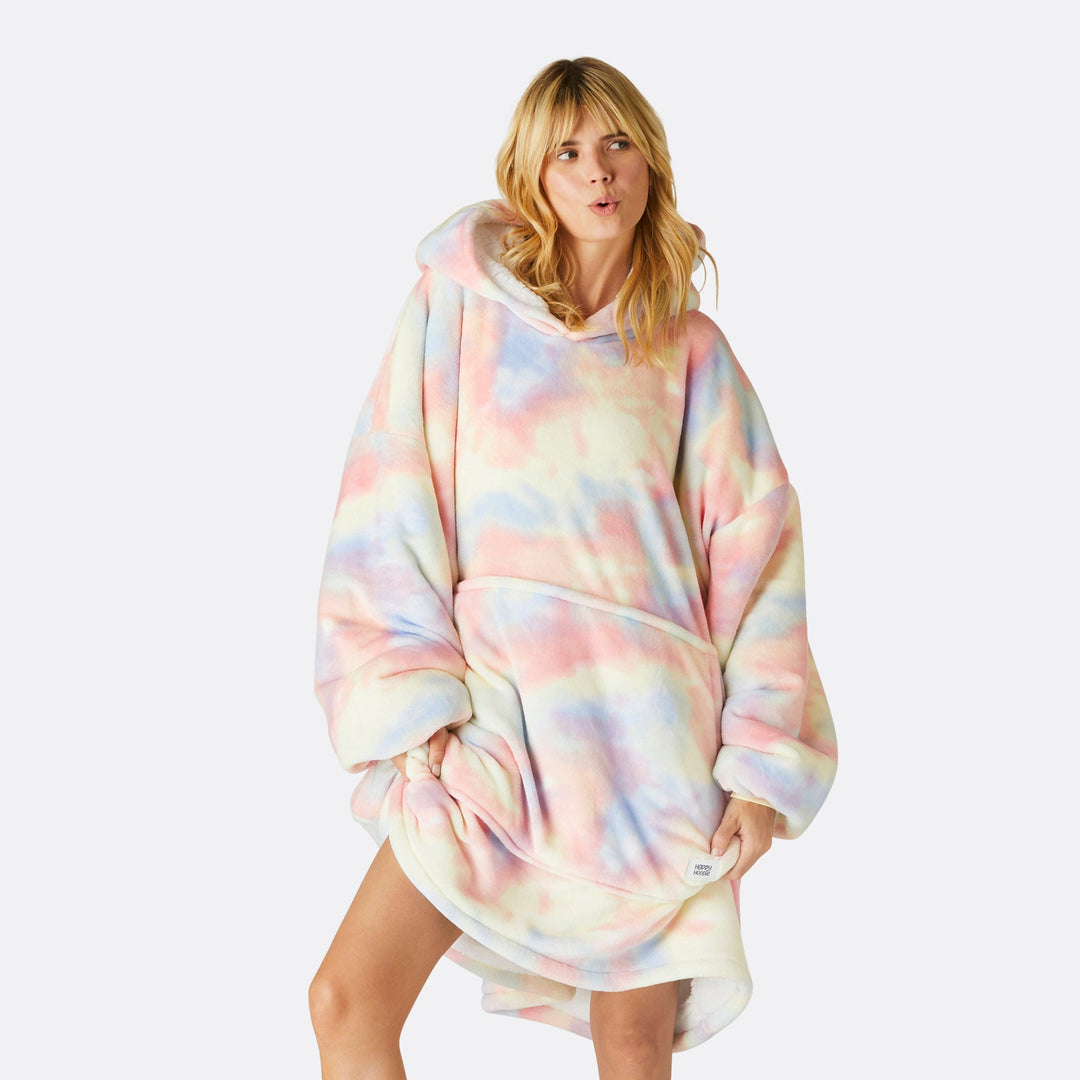 Tie Dye Pastell HappyHoodie