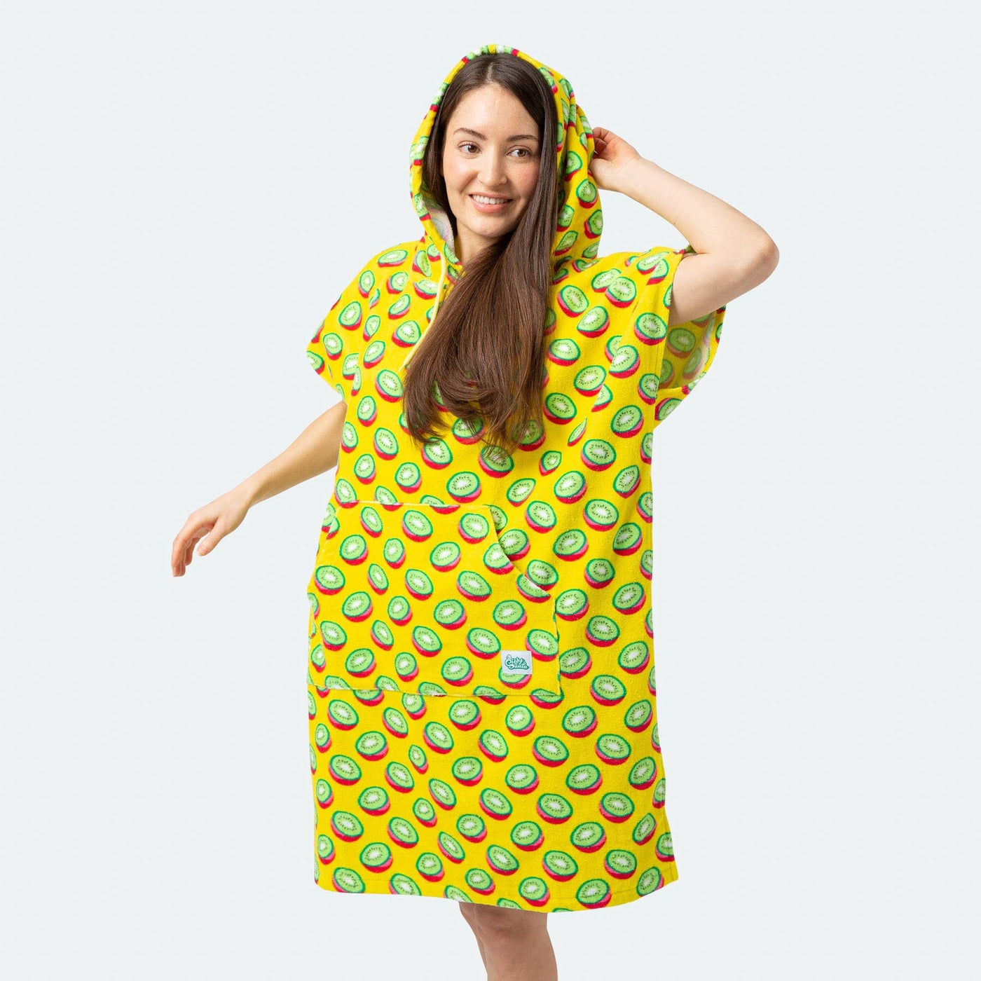 Tropisk Kiwi Badeponcho