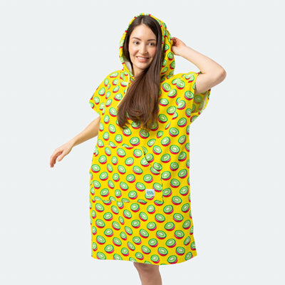 Tropisk Kiwi Badeponcho